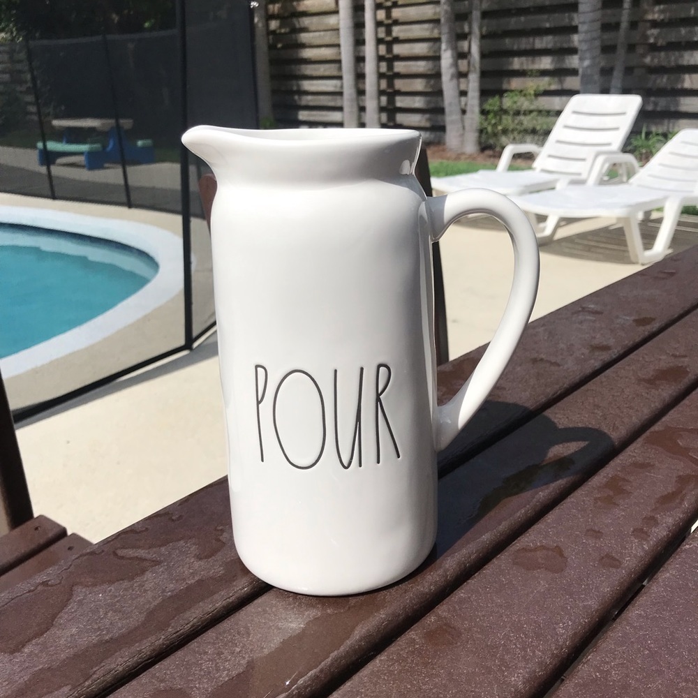 Rae Dunn POUR PITCHER CERAMIC